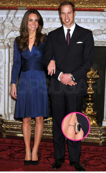 prince william kate middleton ring. Kate Middleton Engagement Ring